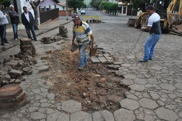 Foto - Rua xv de Novembro recebe melhorias
