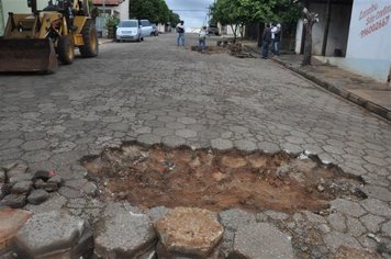 Foto - Rua xv de Novembro recebe melhorias