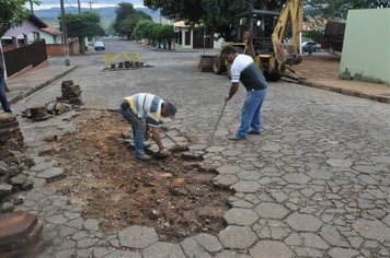 Foto - Rua xv de Novembro recebe melhorias