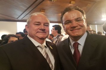 Foto - Prefeito Jair com o governador Geraldo Alckmin