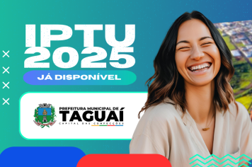 IPTU 2025 já está disponível!