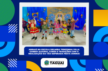  Arraiá na Escola Delmira Terezinha Villa-Gobbo! 