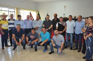 SECRETÁRIO ESTADUAL DO ESPORTE, DR. AILDO RODRIGUES FERREIRA VISITA TAGUAÍ