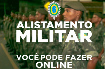 ÚLTIMO MÊS PARA FAZER SEU ALISTAMENTO!