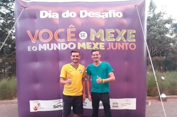 REPRESENTANTES DA COMISSÃO MUNICIPAL DE ESPORTES PARTICIPAM DE LANÇAMENTO DO DIA DO DESAFIO EM JUNDIAÍ