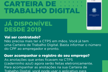 CARTEIRA DE TRABALHO DIGITAL