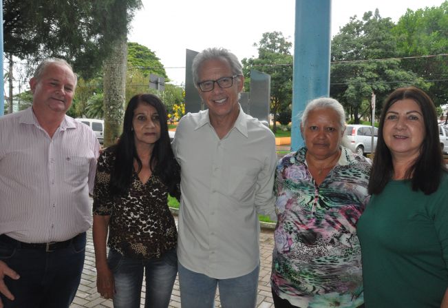 DEPUTADO ESTADUAL EDSON GIRIBONI VISITA TAGUAÍ