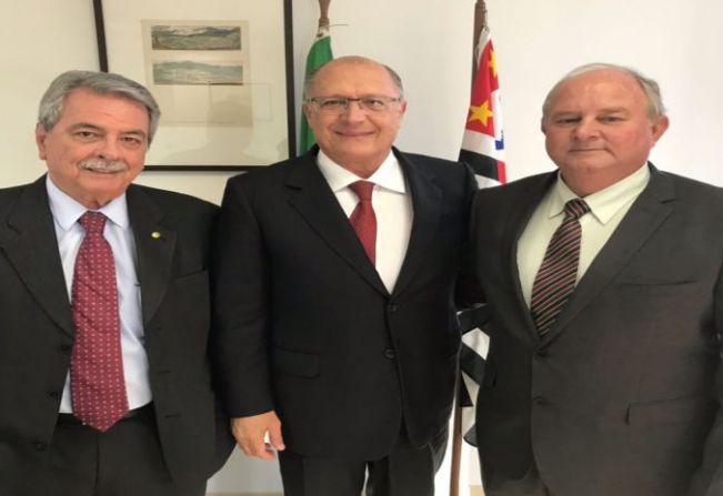 Encontro com o governador Geraldo Alckmin em Brasília