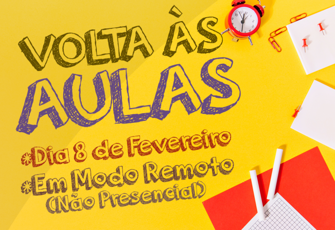 COMUNICADO SOBRE AS VOLTAS ÀS AULAS NA REDE MUNICIPAL DE ENSINO