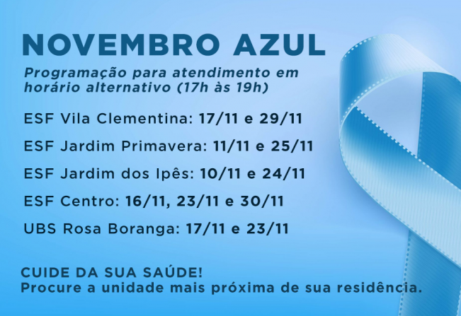 CAMPANHA NOVEMBRO AZUL