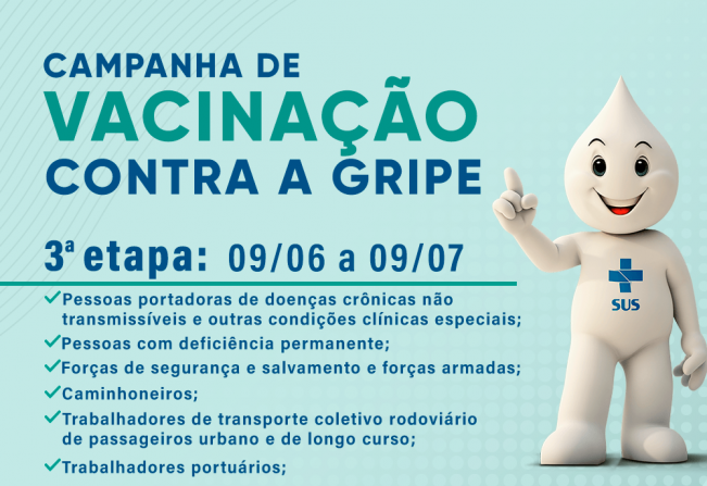 CAMPANHA DE VACINAÇÃO CONTRA A GRIPE