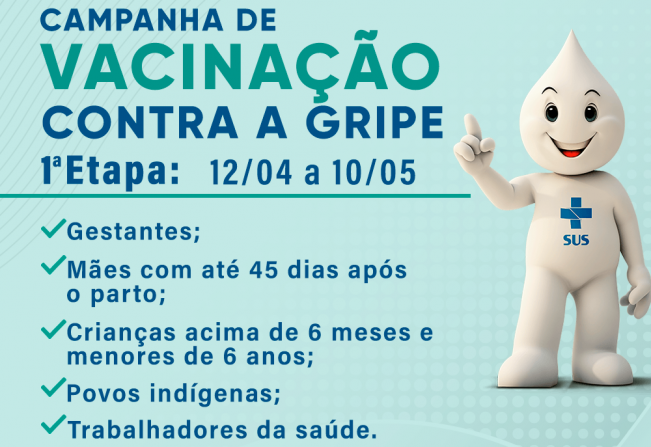 CAMPANHA DE VACINAÇÃO CONTRA A GRIPE