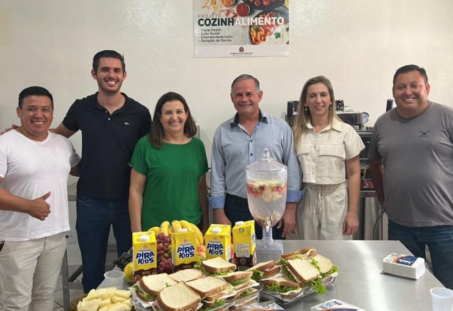 Inaugurado Projeto Cozinhalimento em Taguaí.