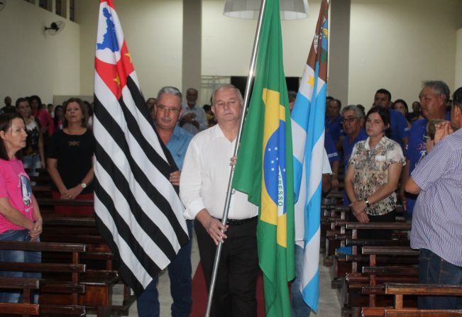 MISSA EM AÇÃO DE GRAÇAS PELOS 60 ANOS DE ANIVERSÁRIO DO MUNICÍPIO E TAGUAÍ 