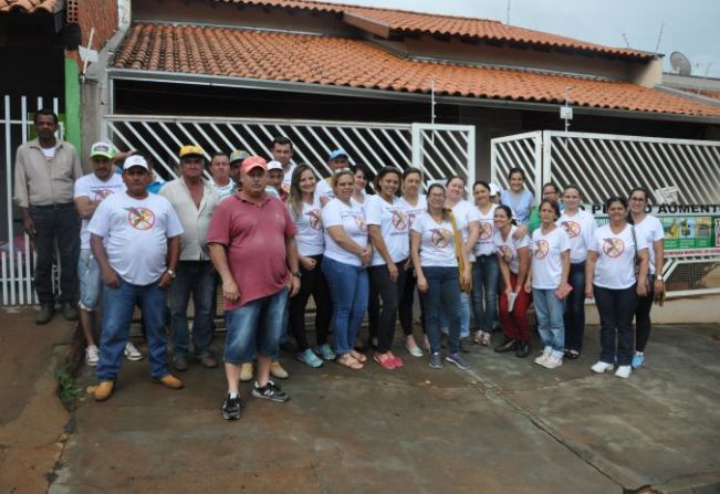 Arrastão contra o mosquito da dengue acontece no bairro jardim primavera e vila clementina 