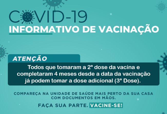 DOSE ADICIONAL DA VACINA