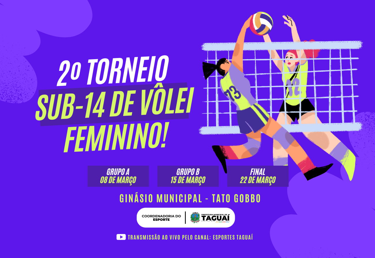 2° Torneio Sub-14 de Vôlei Feminino 